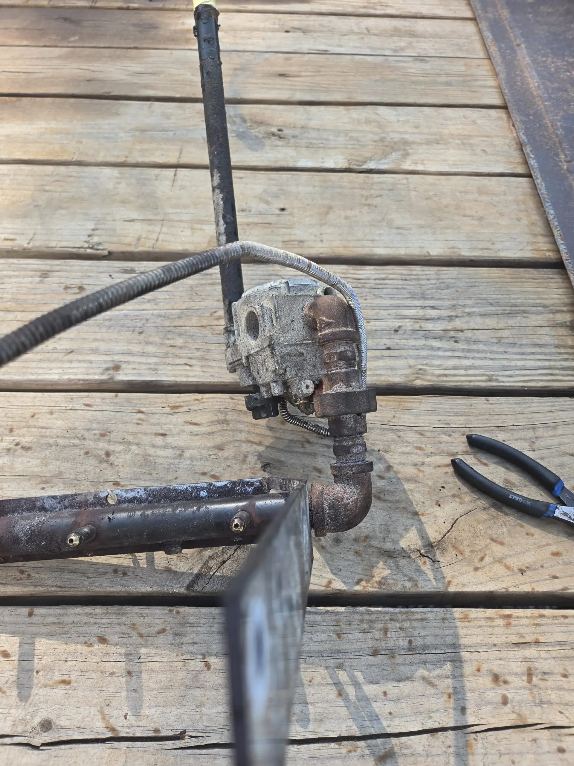 gas valve change out