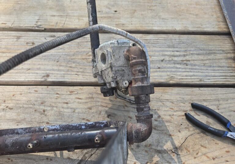 gas valve change out