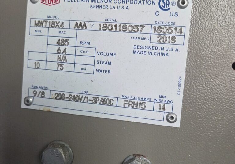Milnor commercial washer taking to long to fill